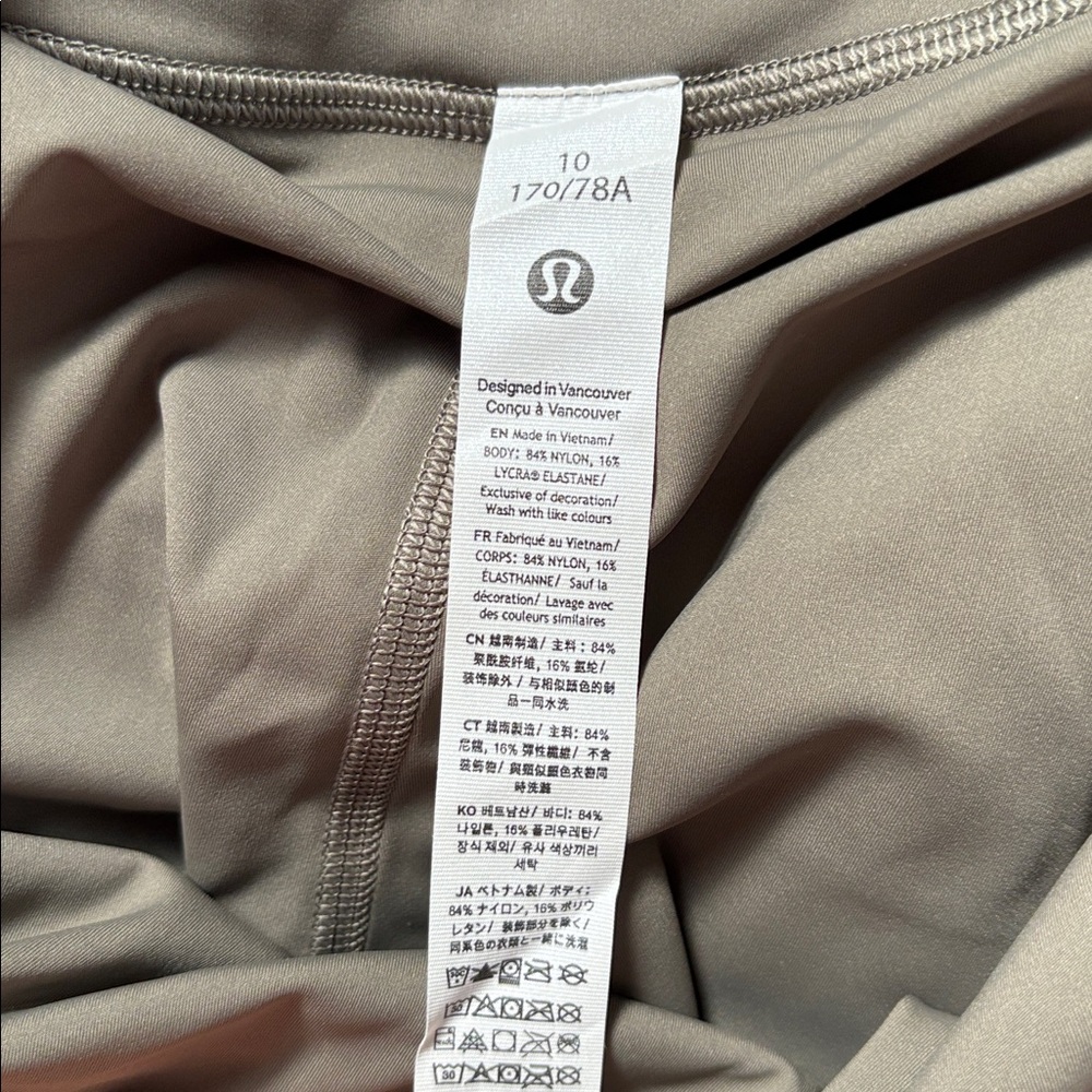 LULULEMON FAST AND FREE HR SKIRT IN ROVER SZ 4,10 NWT ASIA EXCLUSIVE! - Picture 8 of 8